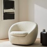 cozy boucle chair 2 dubai sharjah abu dhabi