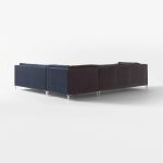 decker 3 piece sectional sofa 4 dubai sharjah abu dhabi