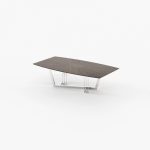 darc brown veneer matte dining table 3 dubai sharjah abu dhabi