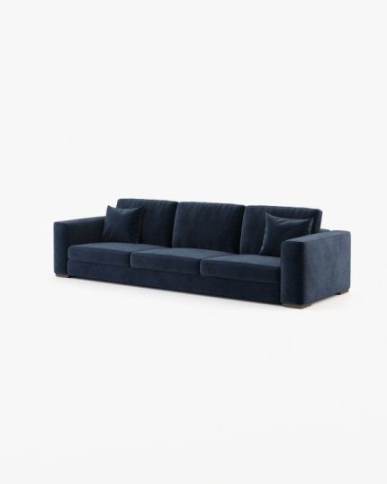 garey deep blue sofa 2 dubai sharjah abu dhabi
