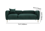 green modern sofa 3 dubai sharjah abu dhabi