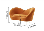 heart velvet sofa 4 dubai sharjah abu dhabi