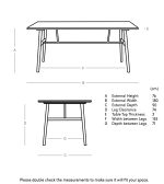 hewinson dining table 3 dubai sharjah abu dhabi