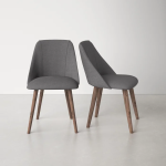 jace upholstered dining chair single Gray dubai sharjah abu dhabi