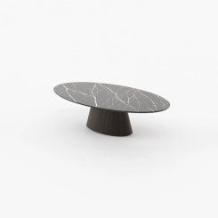 kelly brown veneer matte dining table 3 dubai sharjah abu dhabi