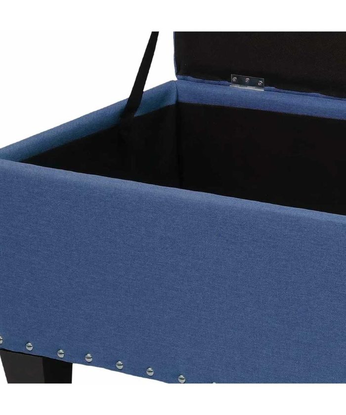 linen upholstered storage ottoman 2 dubai sharjah abu dhabi