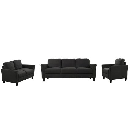 living room polyester blend 3 Pieces Sofa Set dubai sharjah abu dhabi