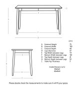 maltby wooden desk 3 a dubai sharjah abu dhabi