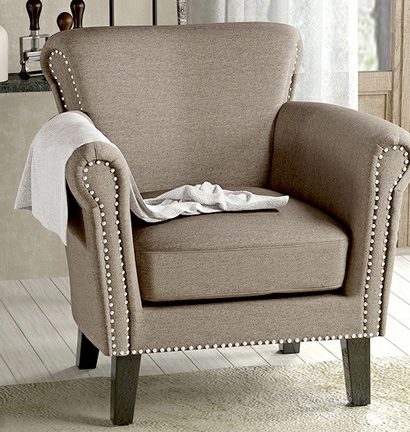 nail head trim accent armchair 1 dubai sharjah abu dhabi