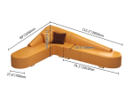 orange light sofa 5 dubai sharjah abu dhabi