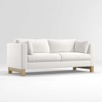 pacific 2 seat track arm sofa with wood legs 2 dubai sharjah abu dhabi