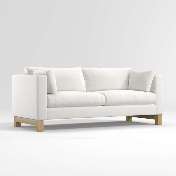 pacific 2 seat track arm sofa with wood legs 2 dubai sharjah abu dhabi