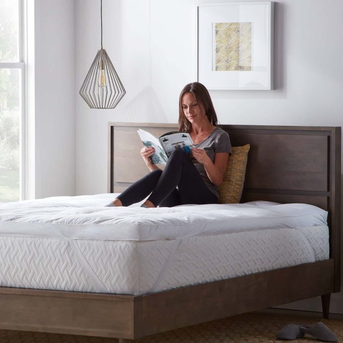 premium mattress topper 160×200x10 cm 2 dubai sharjah abu dhabi