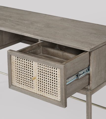 raphia wooden desk 2 dubai sharjah abu dhabi