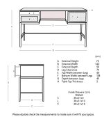 raphia wooden desk 3 dubai sharjah abu dhabi