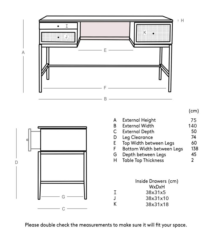 raphia wooden desk 3 dubai sharjah abu dhabi