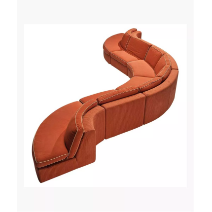 rossi large sectional sofa in red upholstery 2 dubai sharjah abu dhabi