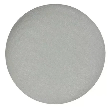 round storage ottoman in Beige linen 2 dubai sharjah abu dhabi