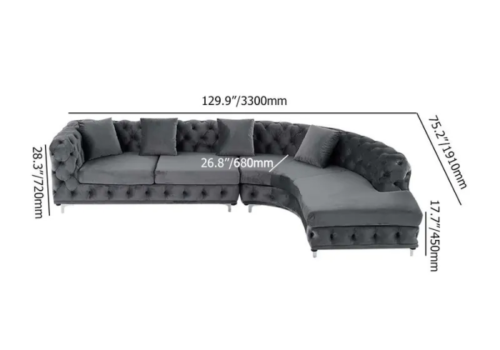 sloane curved sofa 4 dubai sharjah abu dhabi