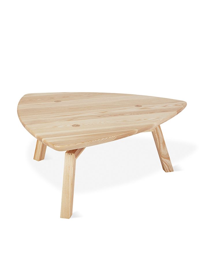 triangular wooden coffee table 5 dubai sharjah abu dhabi