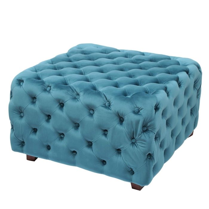 tufted fabric bench ottomans 1 dubai sharjah abu dhabi