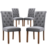 tufted linen parsons chair 2 dubai sharjah abu dhabi