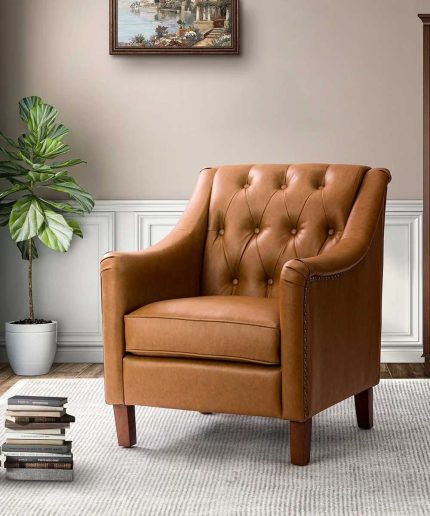 upholstery arm chair with nailhead 2 dubai sharjah abu dhabi