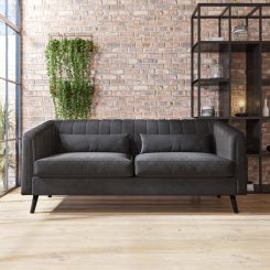 velvet 3 seater sofa 1 dubai sharjah abu dhabi