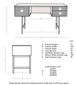 weaving wooden desk a 3 dubai sharjah abu dhabi