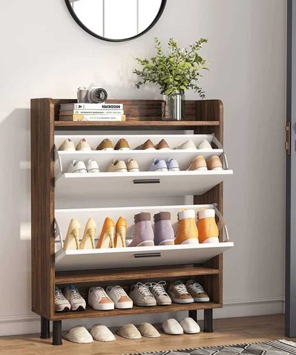 22 pair shoe storage cabinet with 2 drawers 2 dubai sharjah abu dhabi