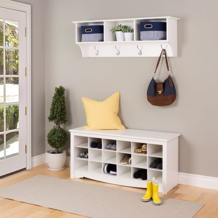 Arrowstone WhiteShoe Cabinet