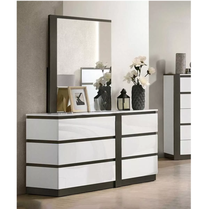 asymmetrical two tone design dressing table 1 dubai sharjah abu dhabi