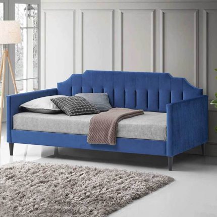 cozy velvet upholstered daybed 2 dubai sharjah abu dhabi (1)