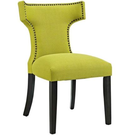 curve back fabric dining chair 3 dubai sharjah abu dhabi
