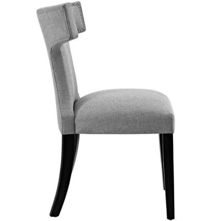 curve back fabric dining chair 5 dubai sharjah abu dhabi