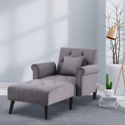 doraville tufted round arms reclining chaise lounge 1 dubai sharjah abu dhabi