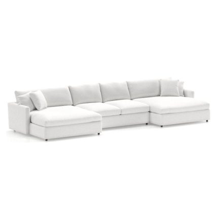 doublecchaise sectional sofa 3 dubai sharjah abu dhabi