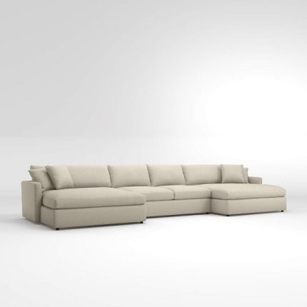 doublecchaise sectional sofa 4 dubai sharjah abu dhabi