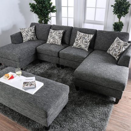 fabric modular 5pcs sectional sofa 1 dubai sharjah abu dhabi