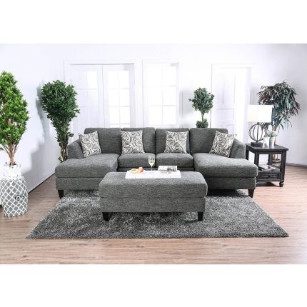 fabric modular 5pcs sectional sofa 2 dubai sharjah abu dhabi