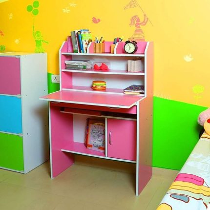 fayne study unit in pink colour 1 dubai sharjah abu dhabi