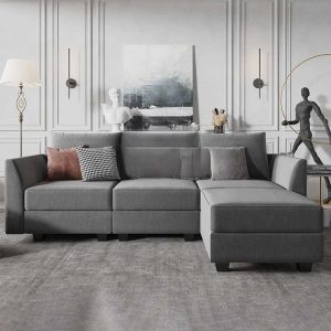 honbay convertible L shape sectional sofa 1 dubai sharjah abu dhabi (1)