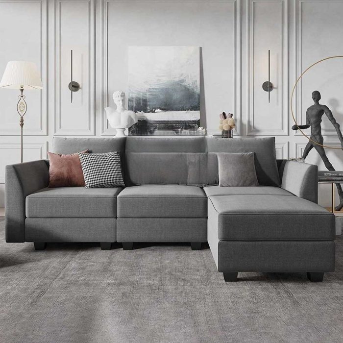 honbay convertible L shape sectional sofa 1 dubai sharjah abu dhabi (1)