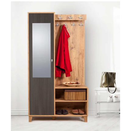 natural style hall tree with Shoe Storage 1 dubai sharjah abu dhabi
