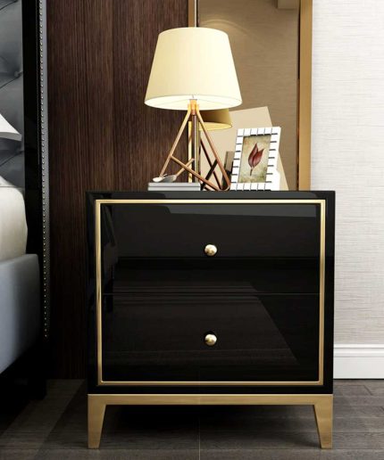 piano finish nightstand 2 dubai sharjah abu dhabi