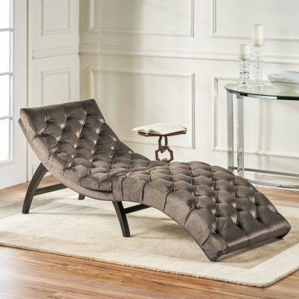 rojo tuftedarmless chaise lounge1 dubai sharjah abu dhabi