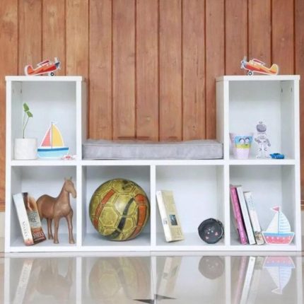 scholar book rack with reading nook 2 dubai sharjah abu dhabi
