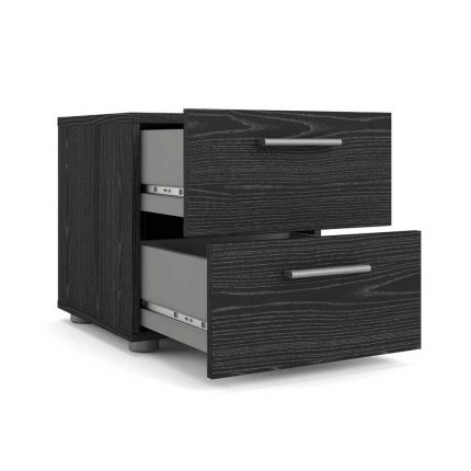 sofia 2 drawer night stand black dubai sharjah abu dhabi (1)