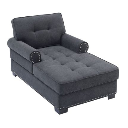 tufted two arms chaise lounge 1 dubai sharjah abu dhabi