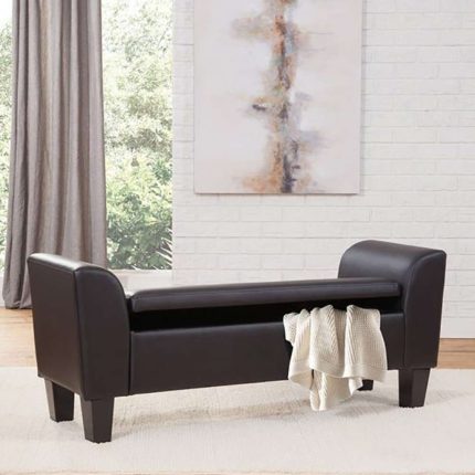 upholstered claire storage bench 1 dubai sharjah abu dhabi